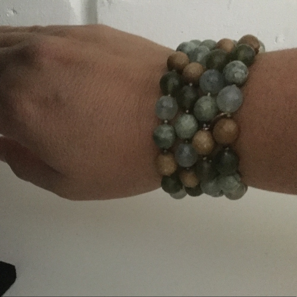 Cookie Lee 4 piece beaded bracelet